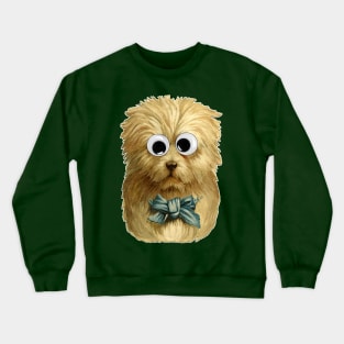 Googly Eyed Pupper Crewneck Sweatshirt